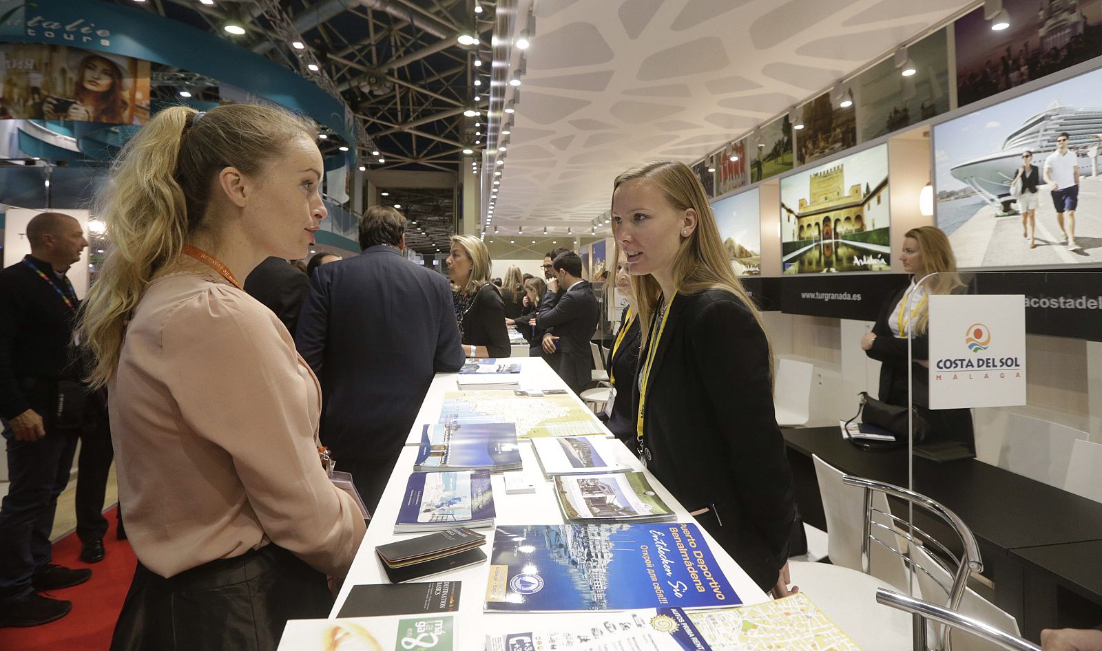 Stand de la Costa del Sol en la Feria Internacional de Turismo de Moscú