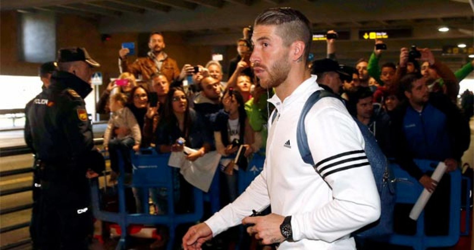 Sergio Ramos, en Sevilla