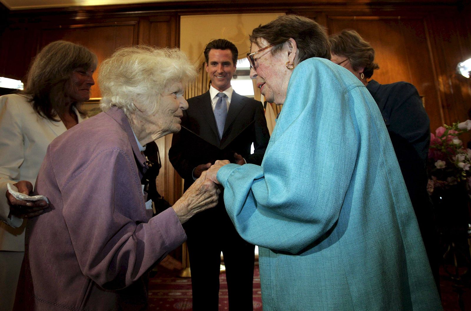 Primer matrimonio homosexual en California