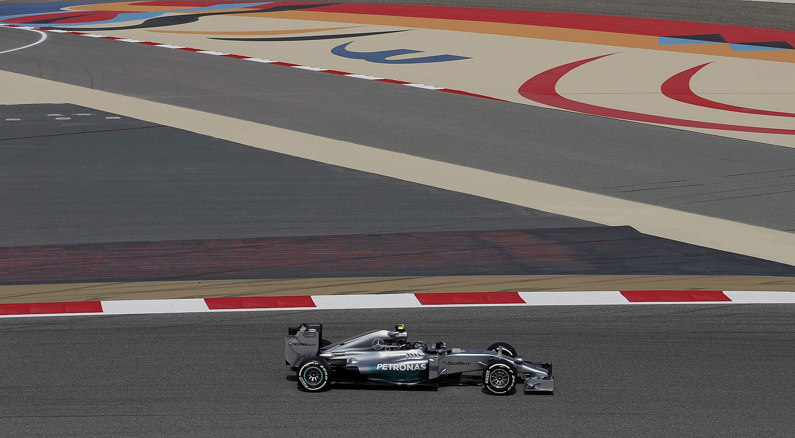 Imagen del piloto de Mercedes Lewis Hamilton.