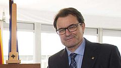 Mas: "Se puede decir 'no' a una ley, pero no se puede parar la voluntad del pueblo de Cataluña"