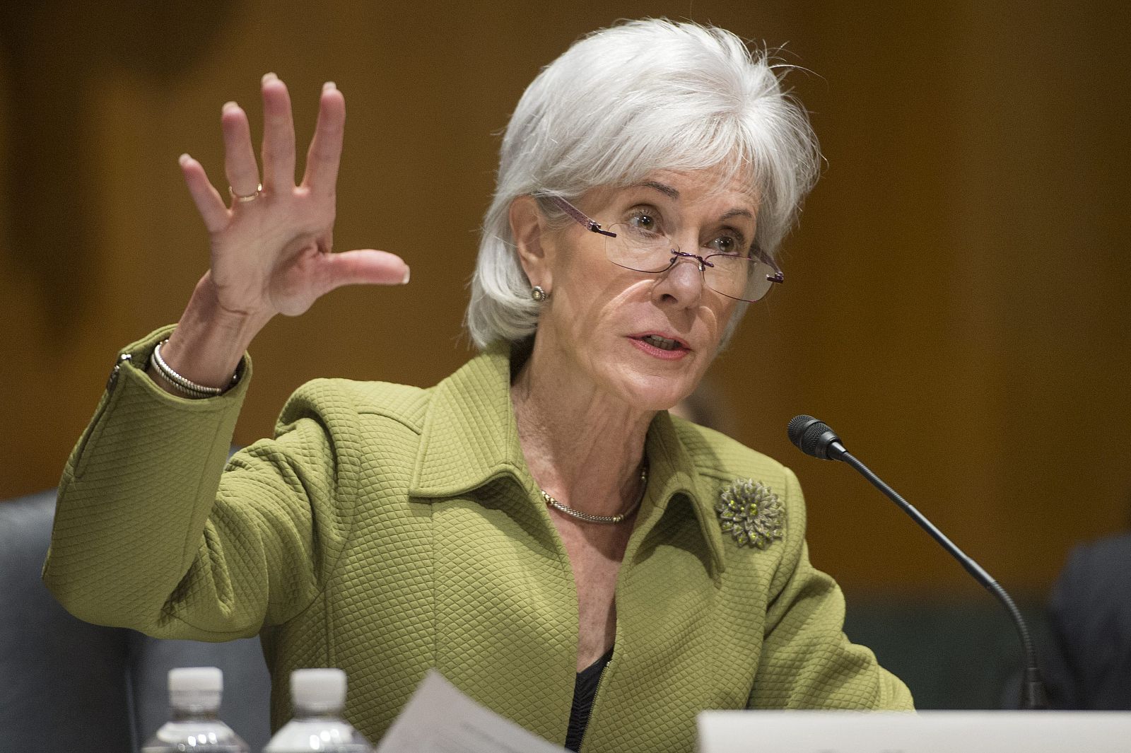 LA SECRETARIA DE SALUD DE EE.UU., KATHLEEN SEBELIUS, COMPARECE ANTE EL SENADO