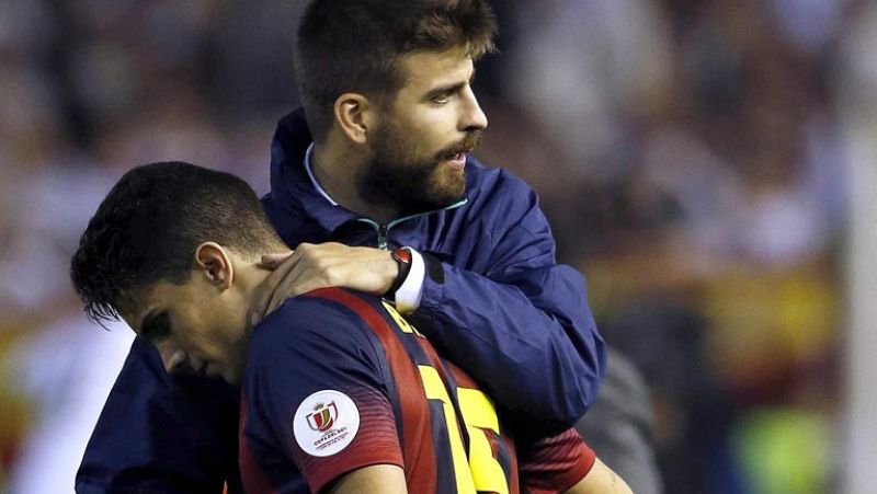 Bartra felicita al Real Madrid y anima al Barça a seguir adelante