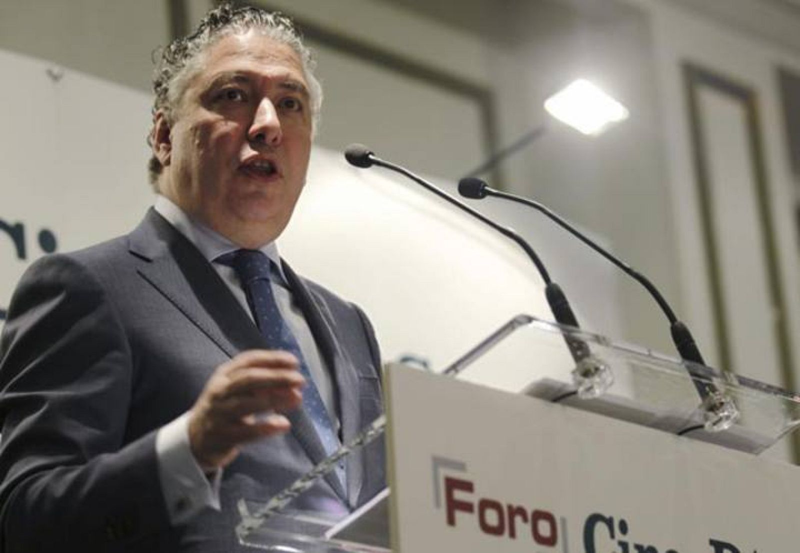 Tomás Burgos, durante una intervención en el Foro Cinco Días