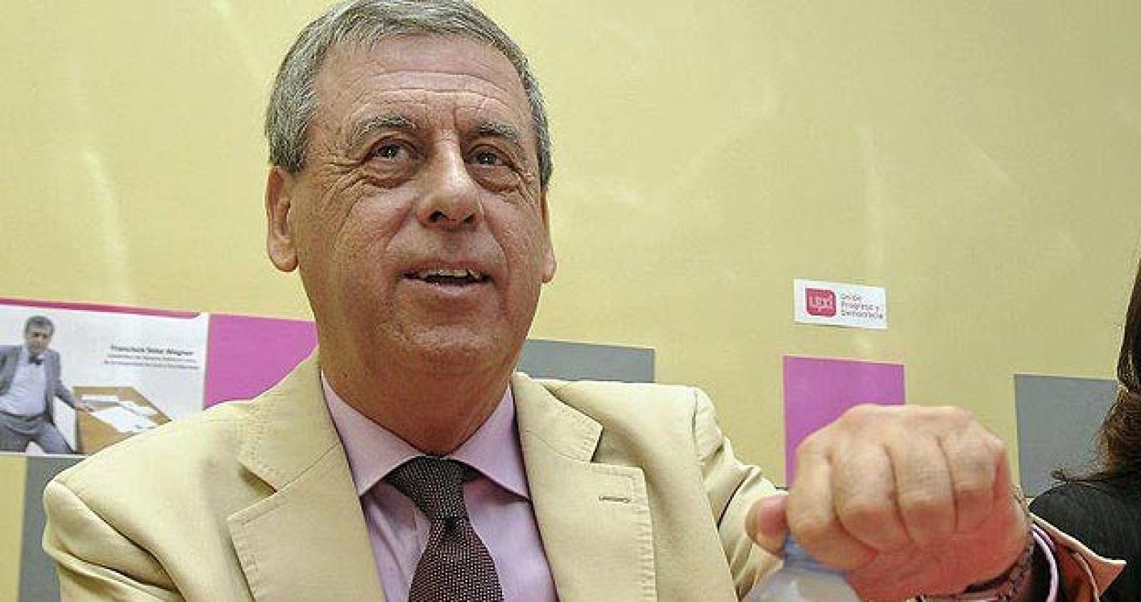 El número uno de UPyD a los comicios europeos del próximo 25 de mayo, Francisco Sosa Wagner