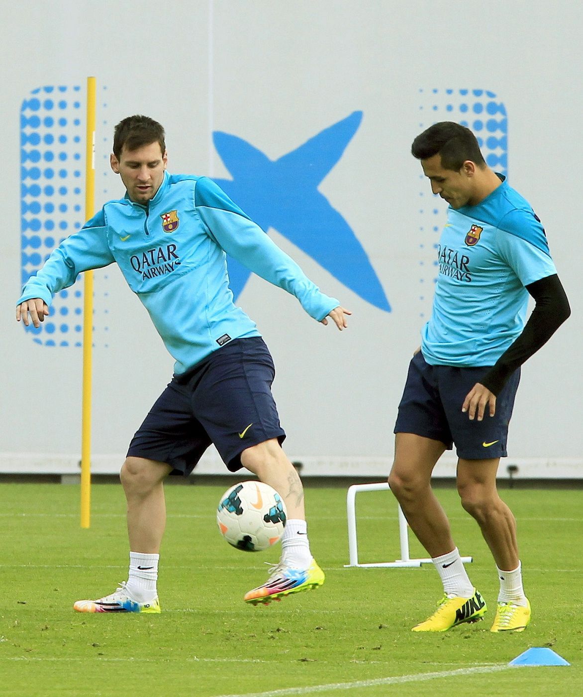 ENTRENAMIENTO DEL FC BARCELONA