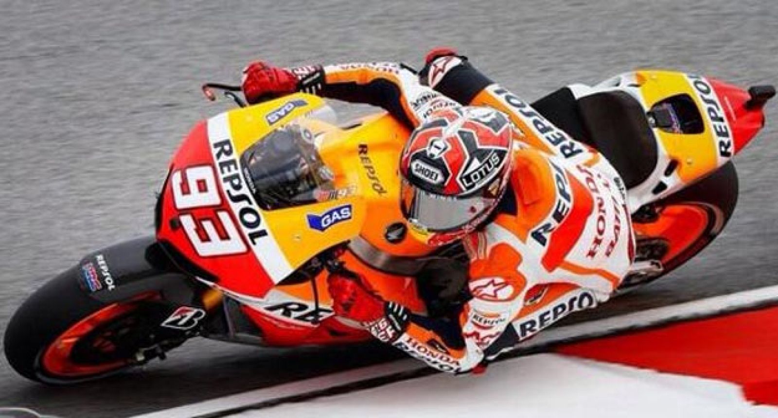 El piloto de Honda Marc Márquez