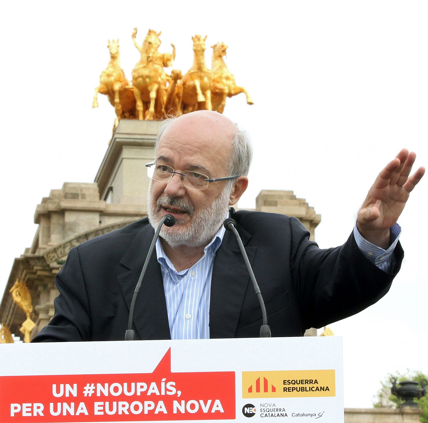 Terricabras, en el acto de ERC para celebrar el Día de la república catalana