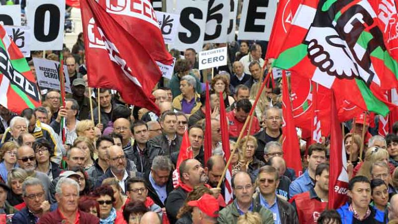 CC.OO. y UGT exigen una recuperación económica que ponga "en el centro" a los trabajadores