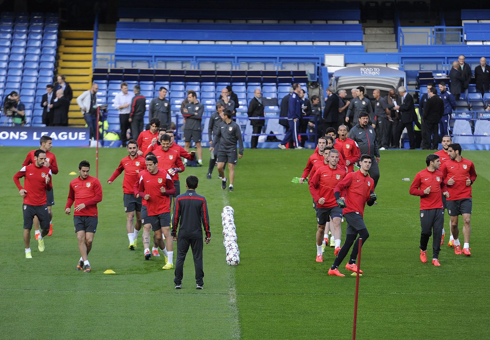 ENTRENAMIENTOS DEL ATLÉTICO DE MADRID