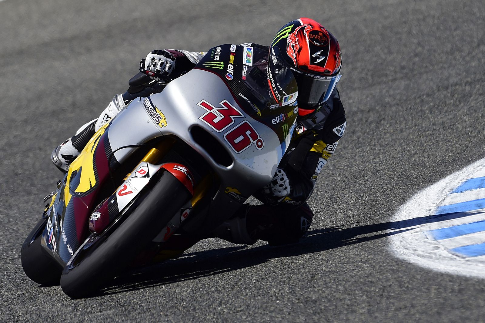 Mika Kallio, en el circuito de Jerez
