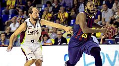 El Barça gana al Laboral Kutxa con la mente puesta en el Real Madrid