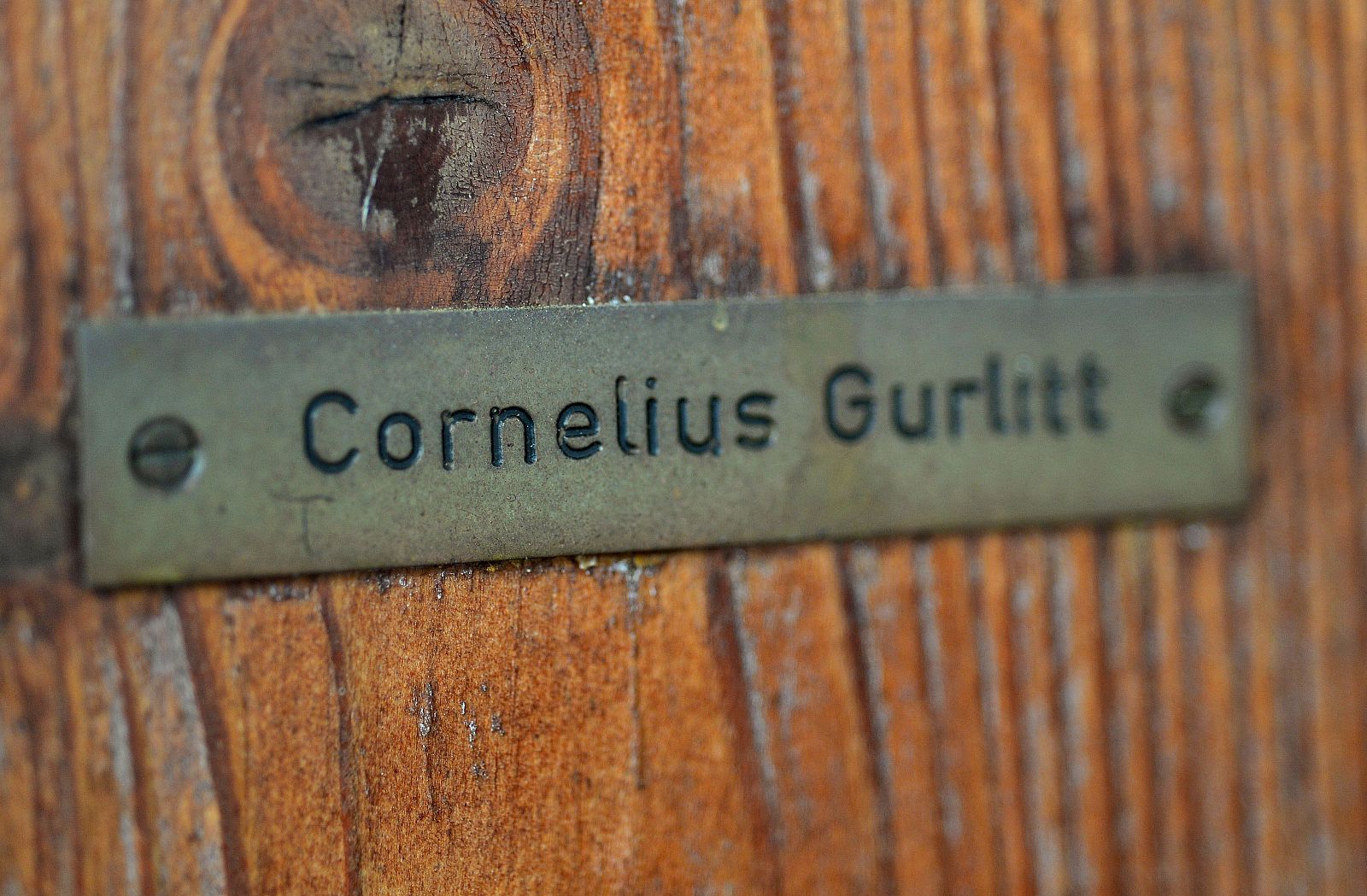 Puerta de la casa de Cornelius Gurlitt en Salzburgo.