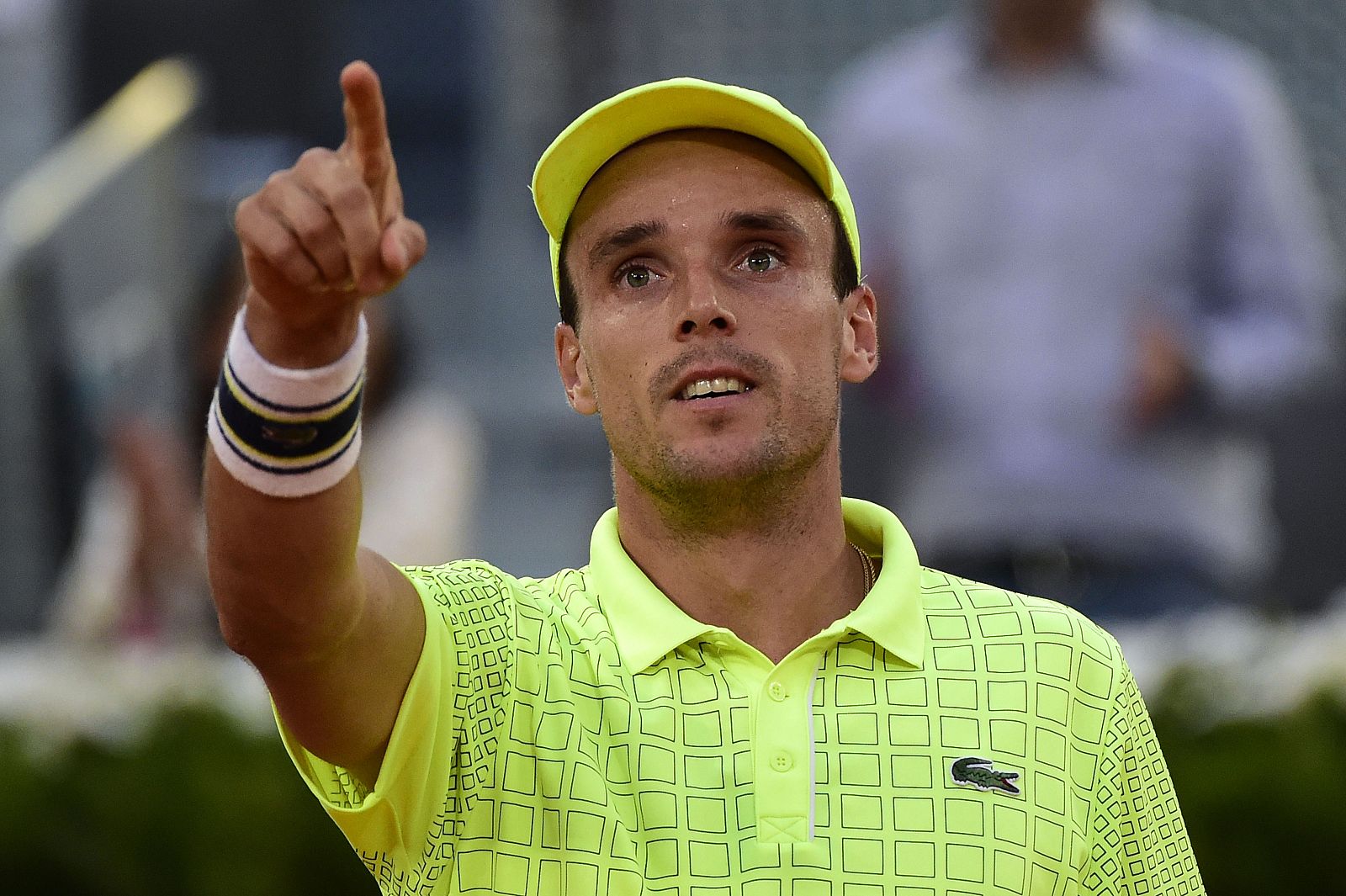 El tenista español Roberto Bautista