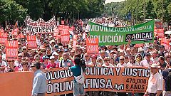 Afectados por el fraude de Fórum y Afinsa se manifiestan en Colón para exigir soluciones