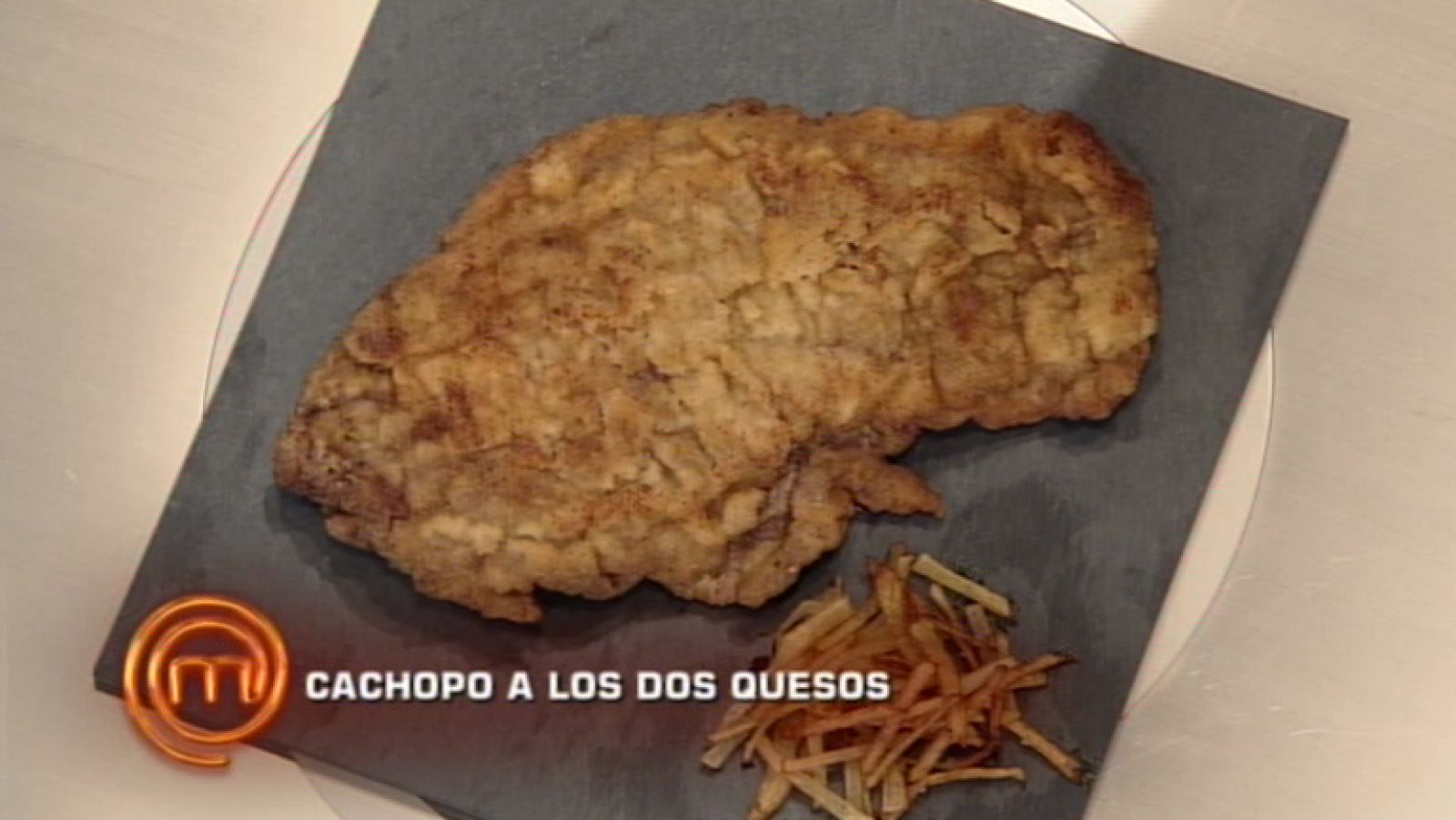 Cachopo ibérico a los dos quesos