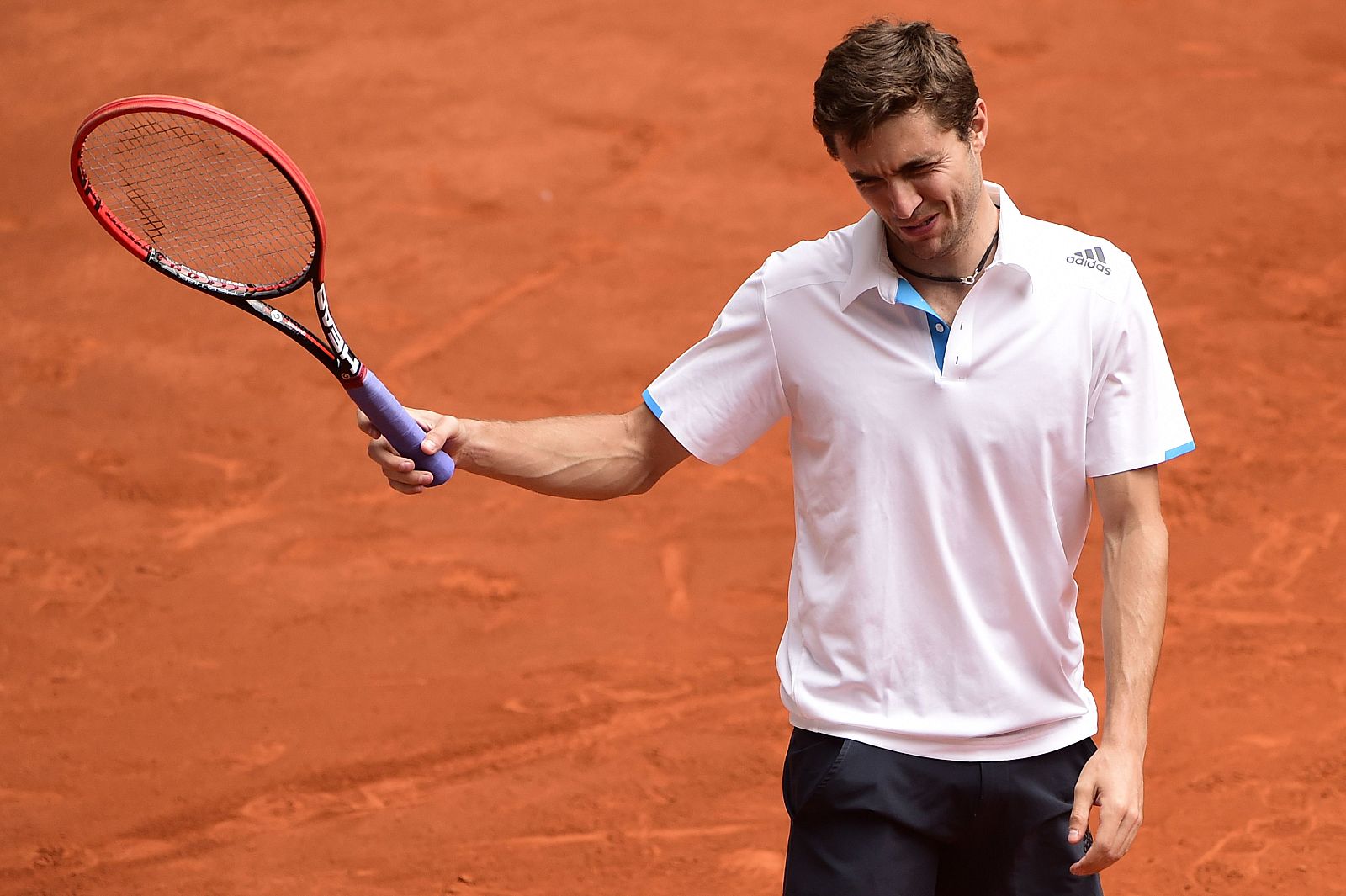 Imagen de archivo del jugador francés Gilles Simon.