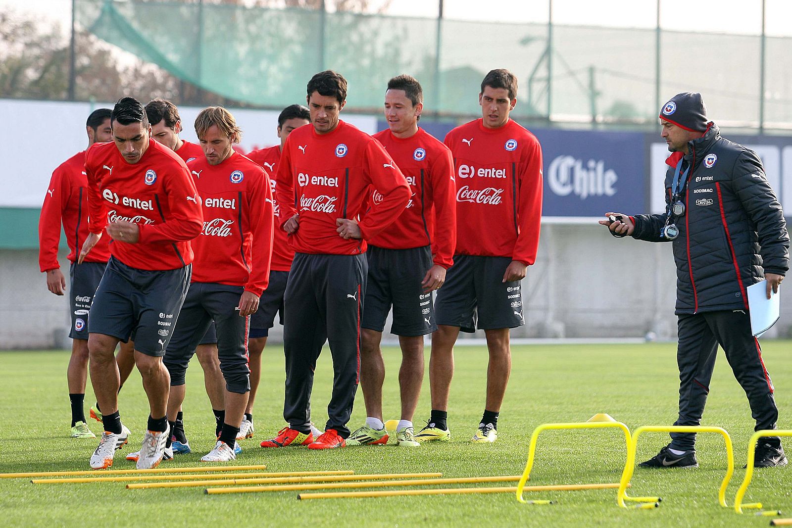 LA SELECCIÓN NACIONAL DE CHILE CONTINÚA SU PREPARACIÓN PARA EL MUNDIAL