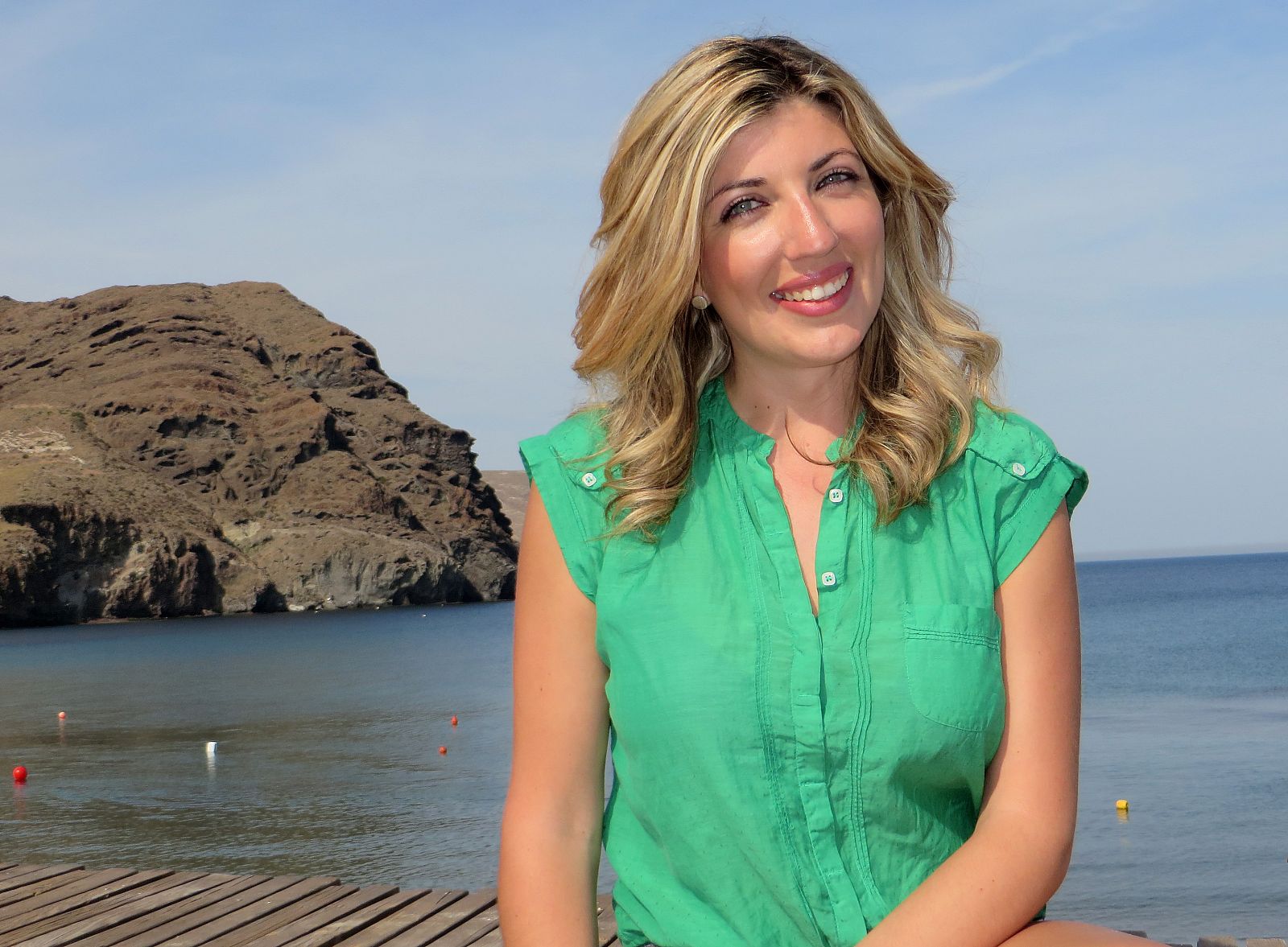 Mar Villalobos, reportera de 'Aquí la Tierra'