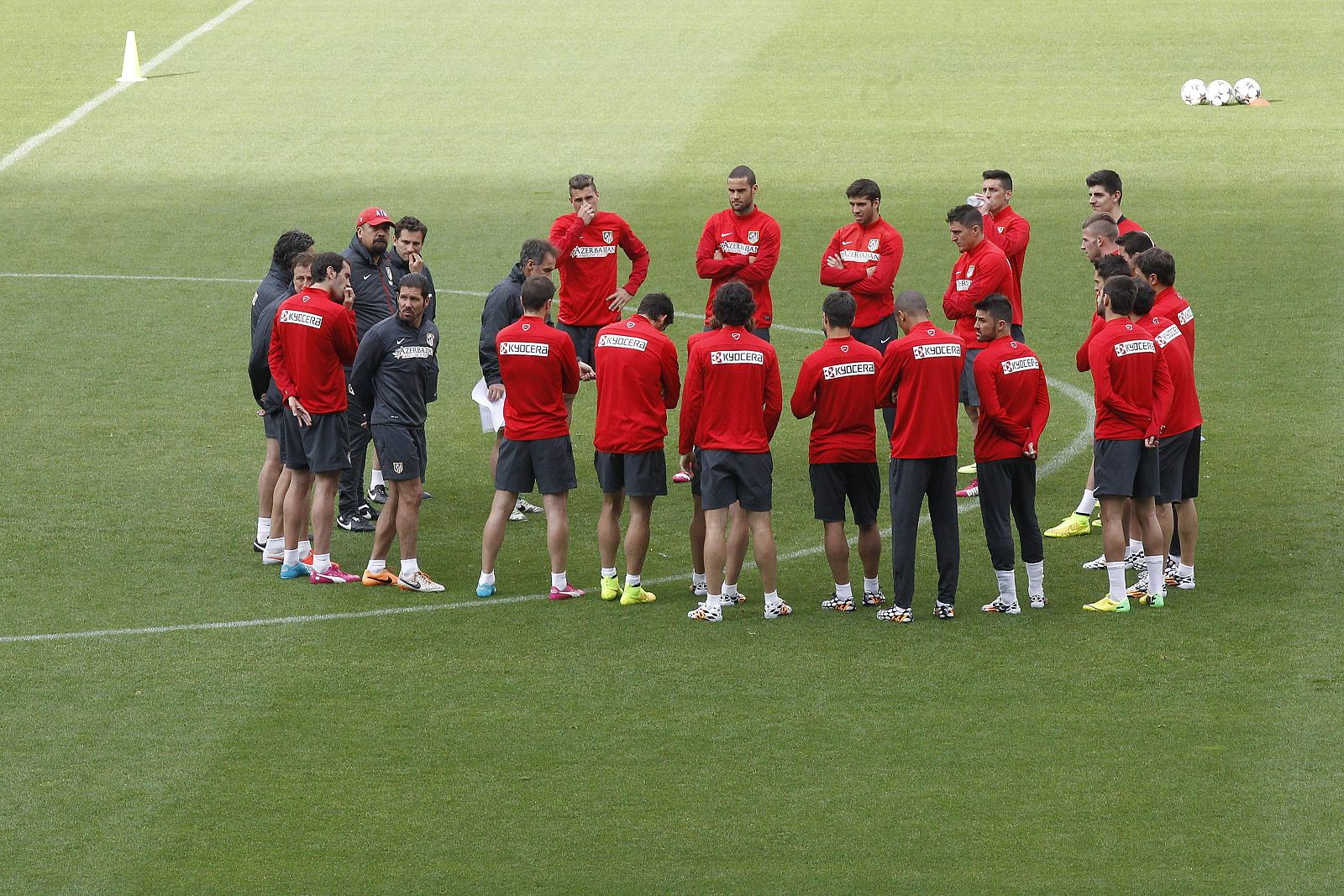ENTRENAMIENTO ATLÉTICO MADRID
