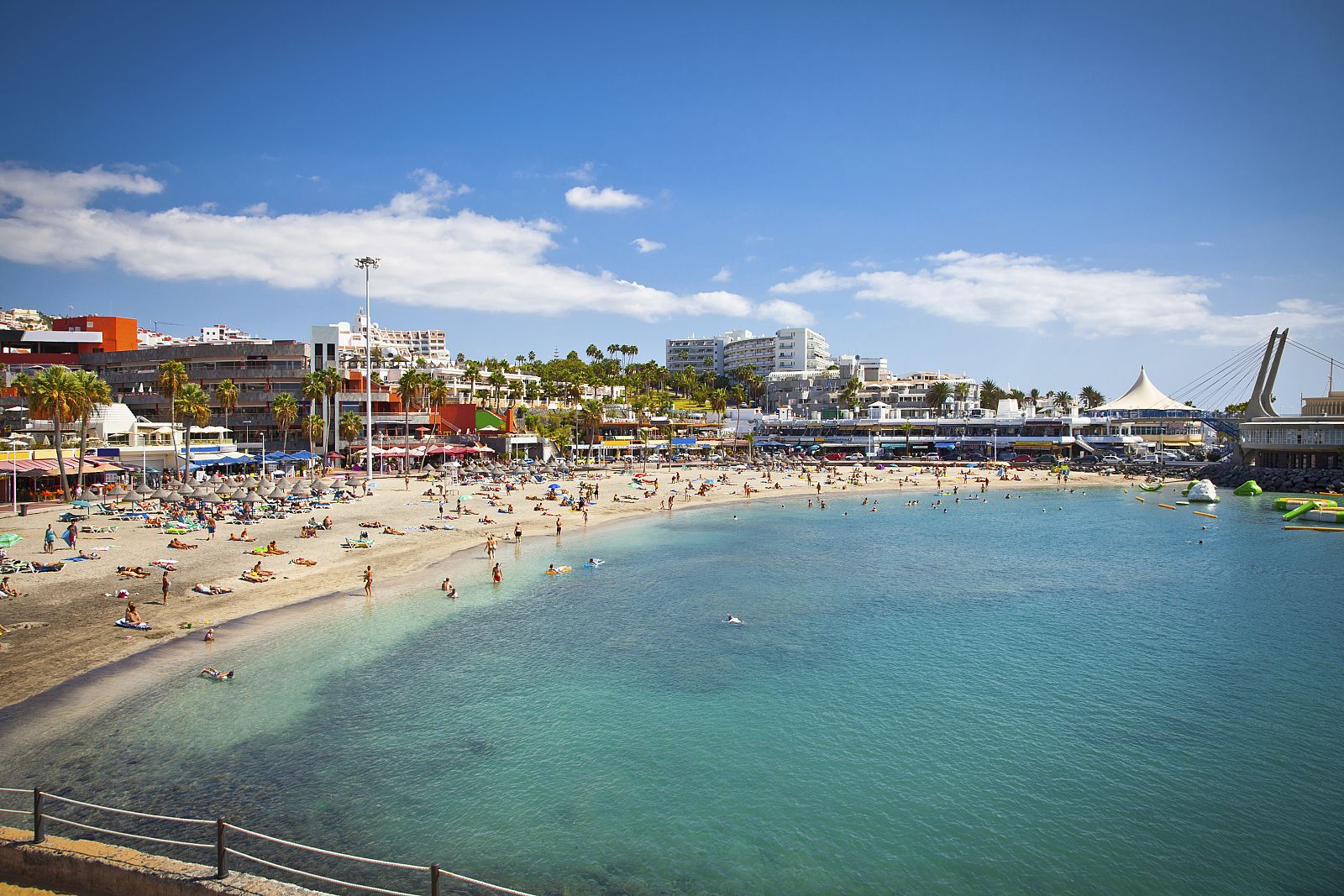 Playa de las Américas en Tenerife