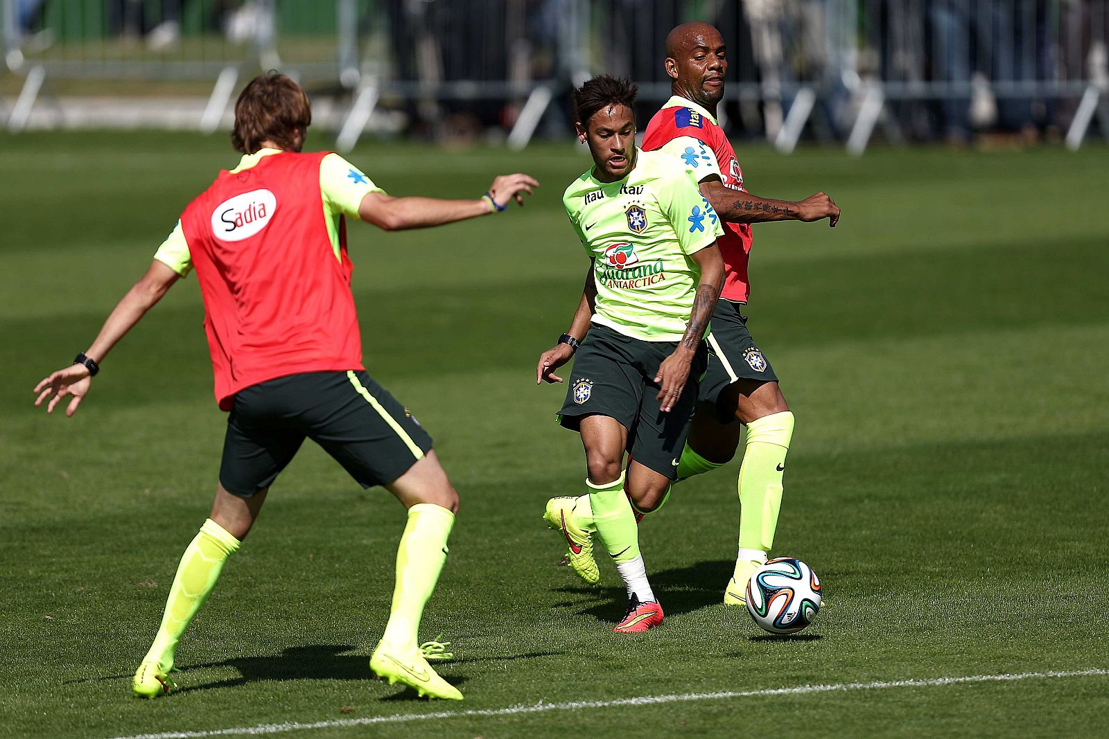 ENTRENAMIENTO DE BRASIL PREVIO AL MUNDIAL DE FÚTBOL