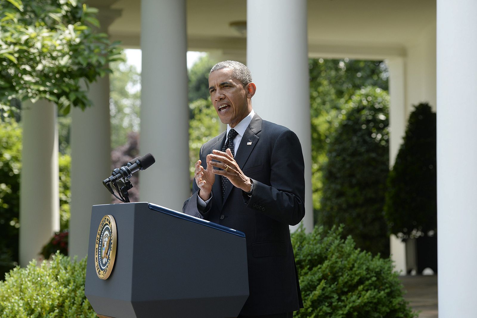 OBAMA ANUNCIA LA ESTRATEGIA DE SALIDA DE AFGANISTÁN TRAS 2014