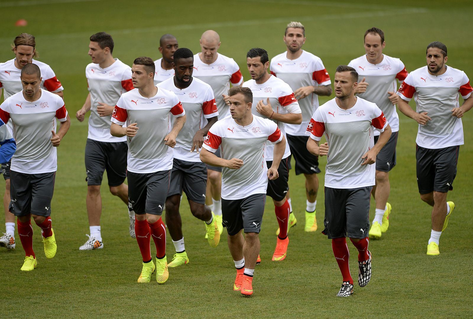 ENTRENAMIENTO DE SUIZA