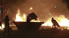 Seis detenidos en nuevos incidentes violentos en Barcelona por el desalojo de Can Vies