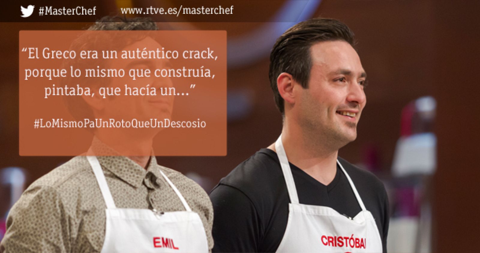 Cristóbal y su "El Greco es un crack", lo más comentado