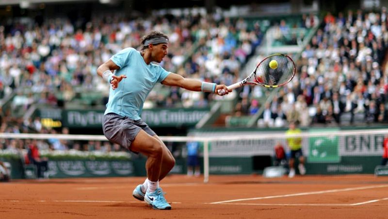 Nadal, por la vía rápida, a tercera ronda de Roland Garros