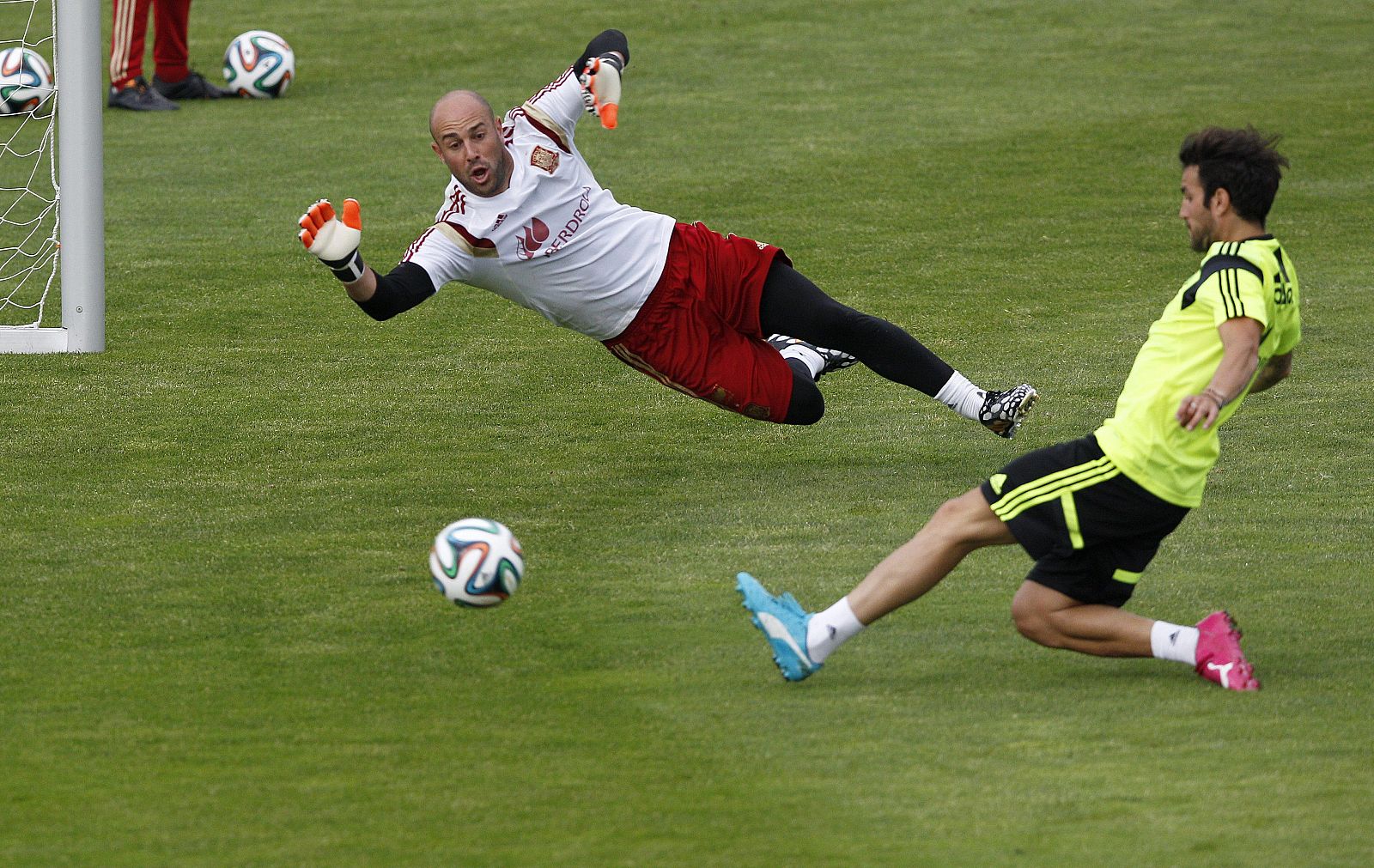 ENTRENAMIENTO DE LA SELECCIÓN ESPAÑOLA DE FÚTBOL