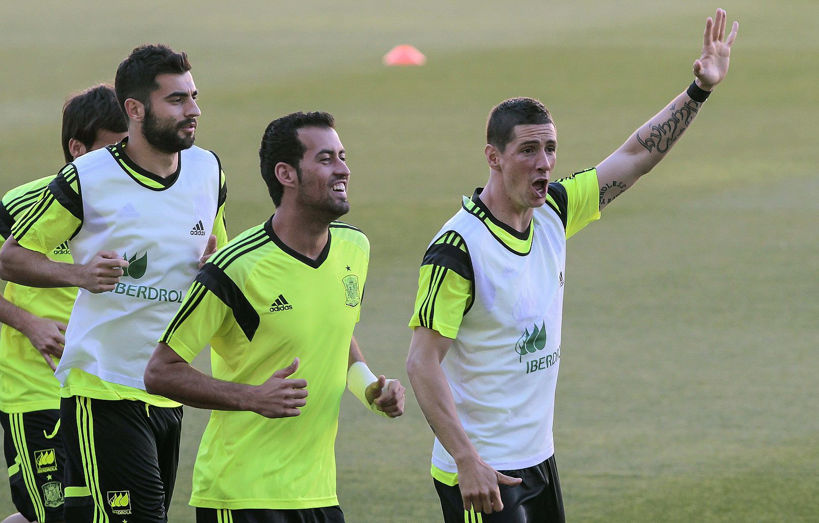 ENTRENAMIENTO DE LA SELECCIÓN ESPAÑOLA