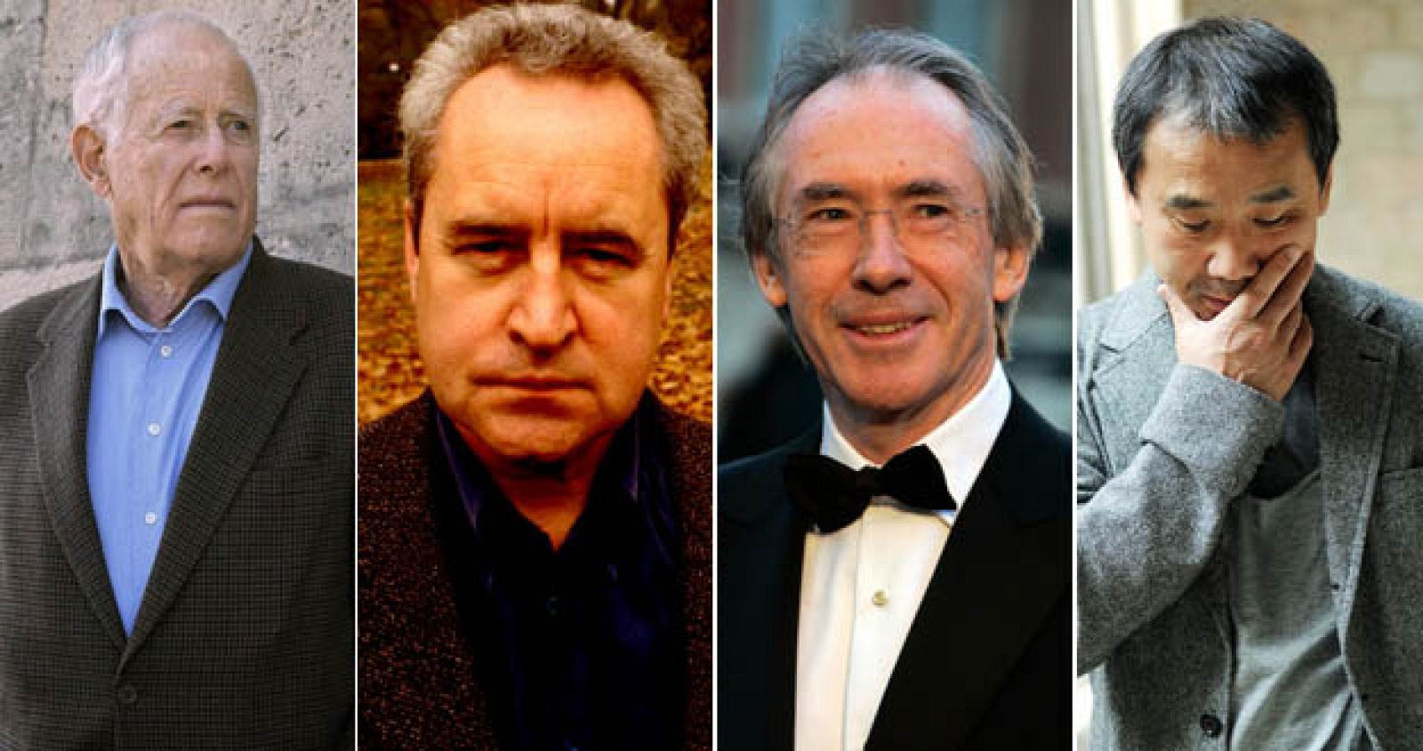 Salter, Banville, McEwan y Murakami, candidatos al Príncipe de las Letras 2014