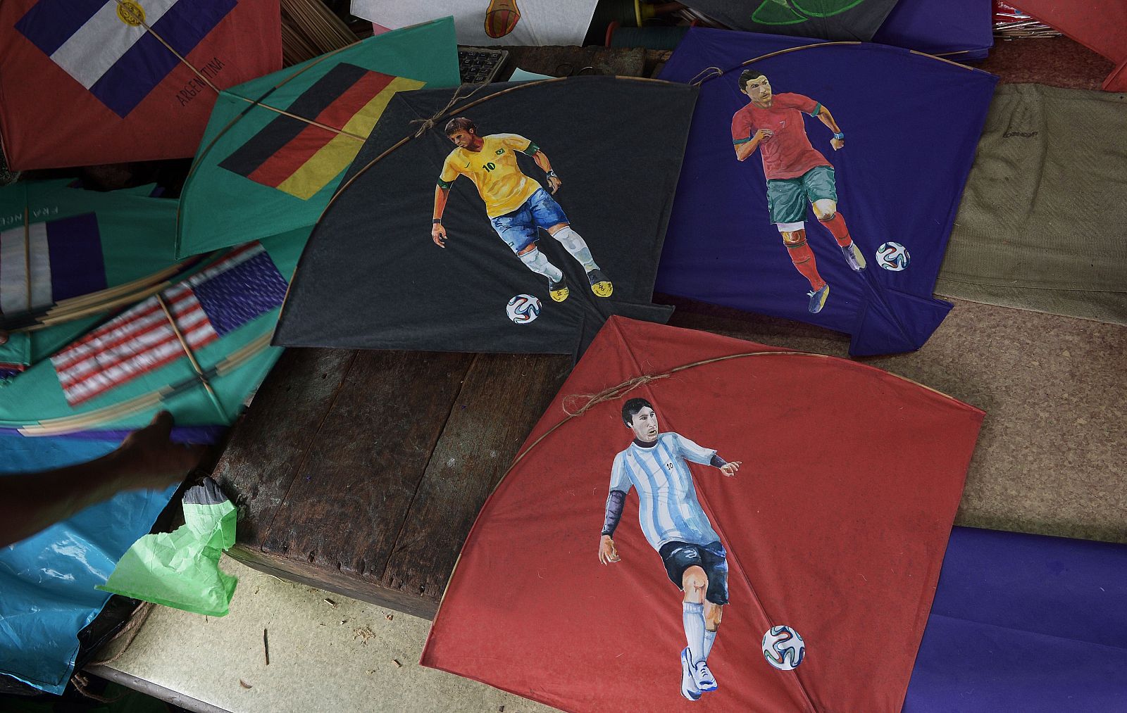 Cristiano, Neymar y Messi, estrellas del Mundial