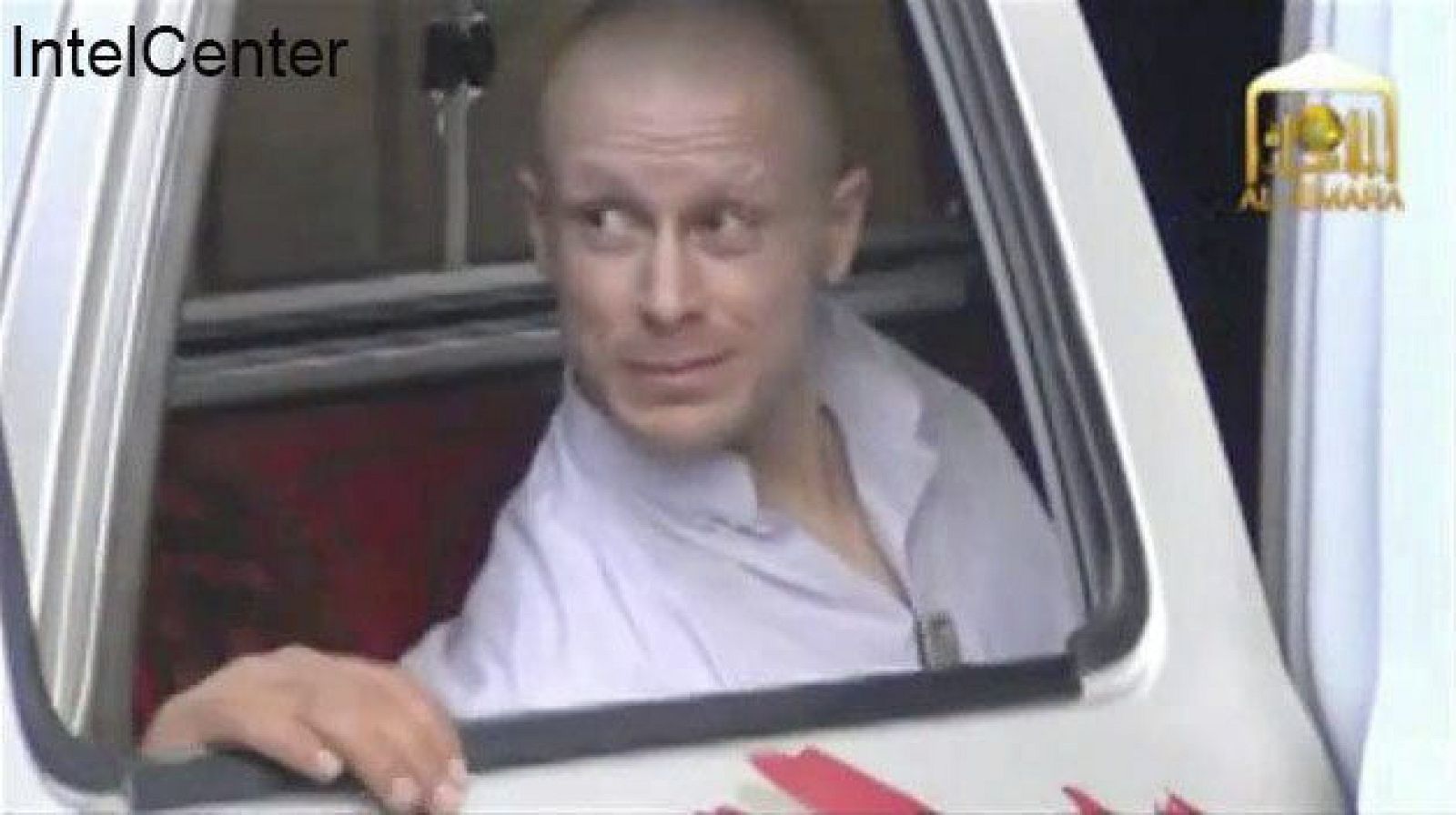 El soldado Bowe Bergdahl durante su liberación en Afganistán
