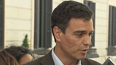 El socialista Pedro Sánchez pide eliminar la inviolabilidad del rey