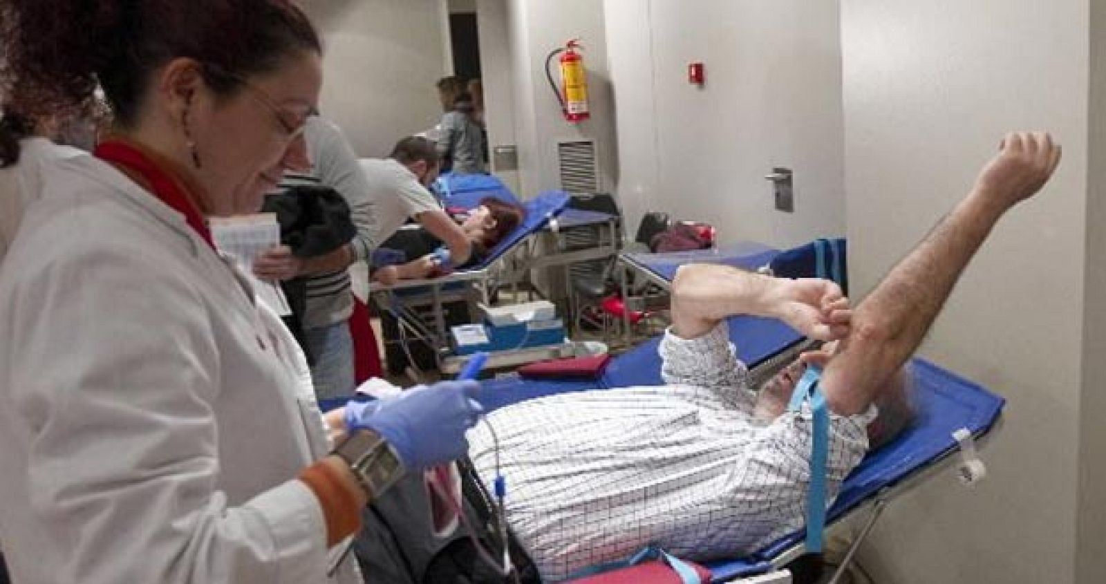 Durante el año pasado se produjeron una media de 36 transfusiones de sangre