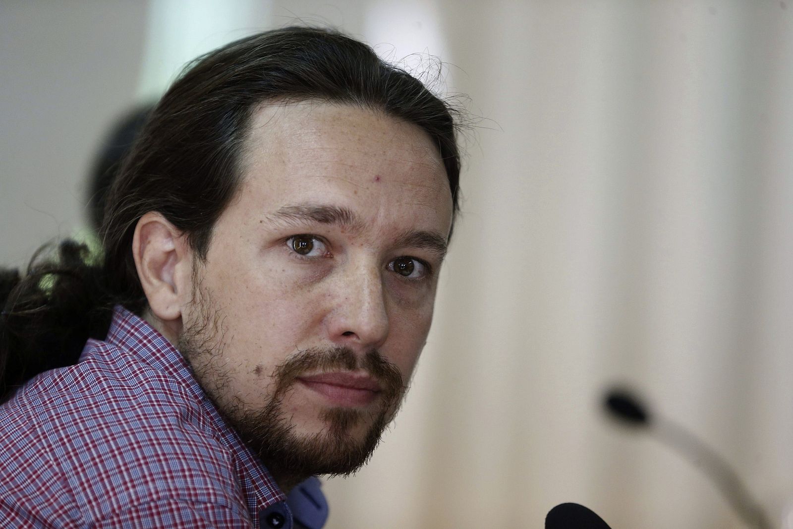 El eurodiputado electo y portavoz de Podemos, Pablo Iglesias, en una imagen de archivo.