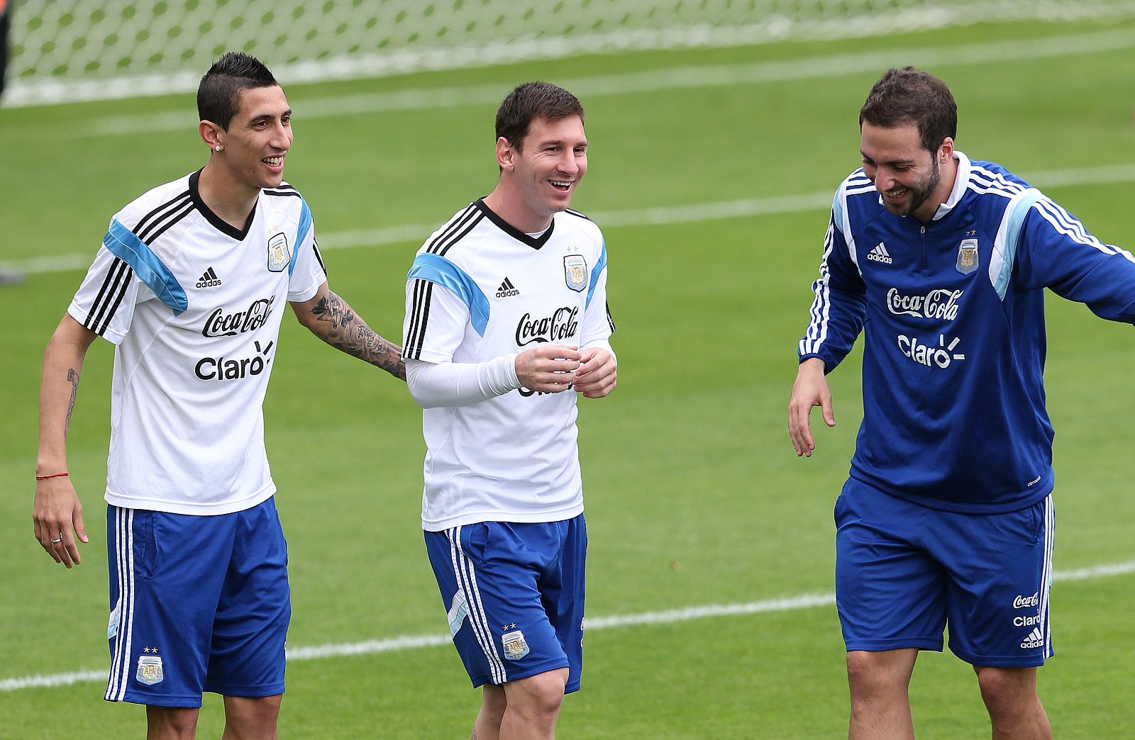 ENTRENAMIENTO DE LA SELECCIÓN ARGENTINA EN CIDADE DO GALO