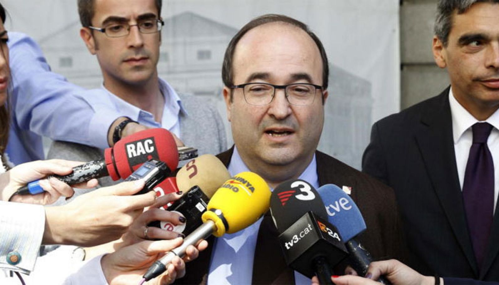 El diputado autonómico Miguel Iceta anuncia su candidatura a liderar el PSC