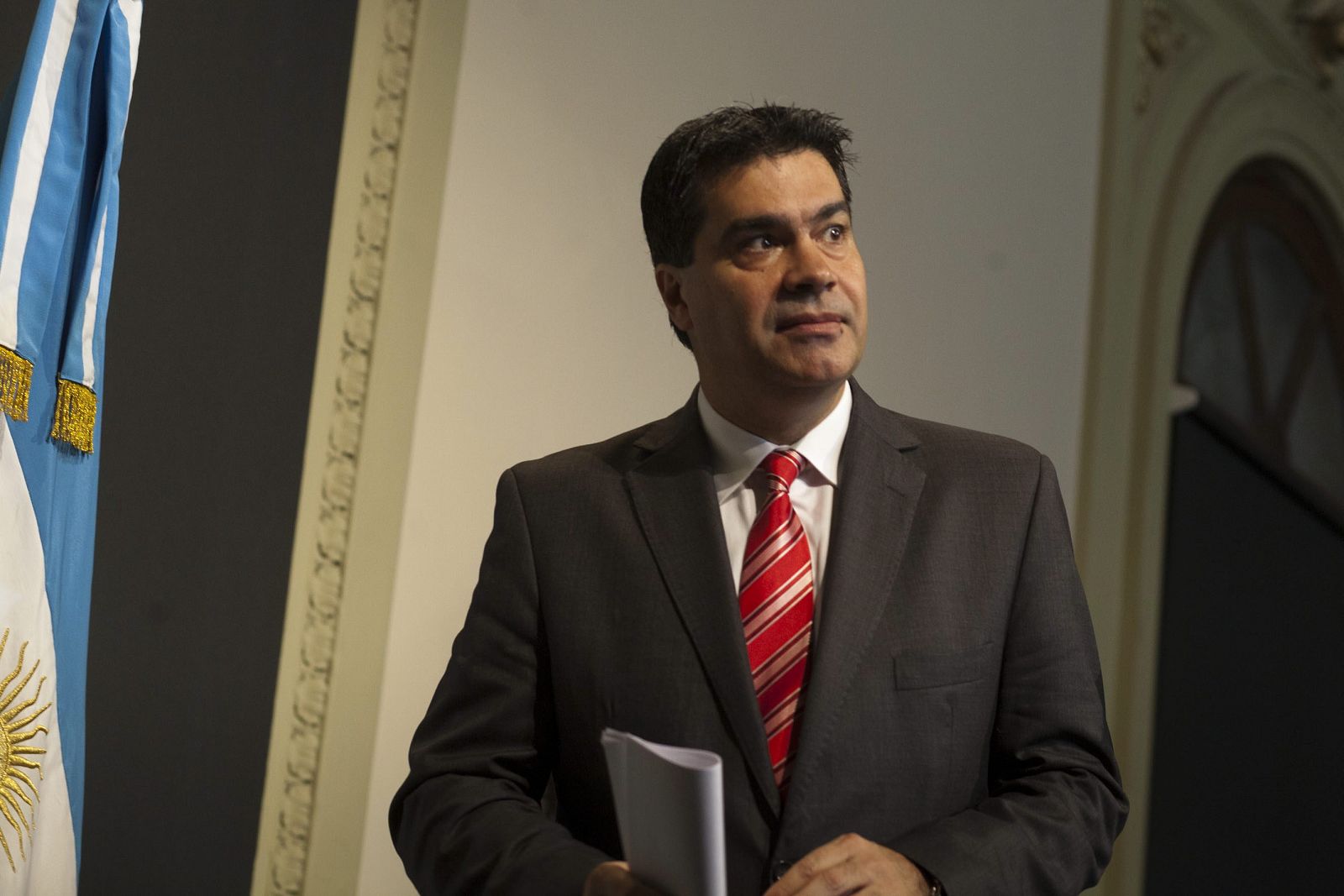 El jefe de Gabinete del Ejecutivo de Cristina Fernández, Jorge Capitanich