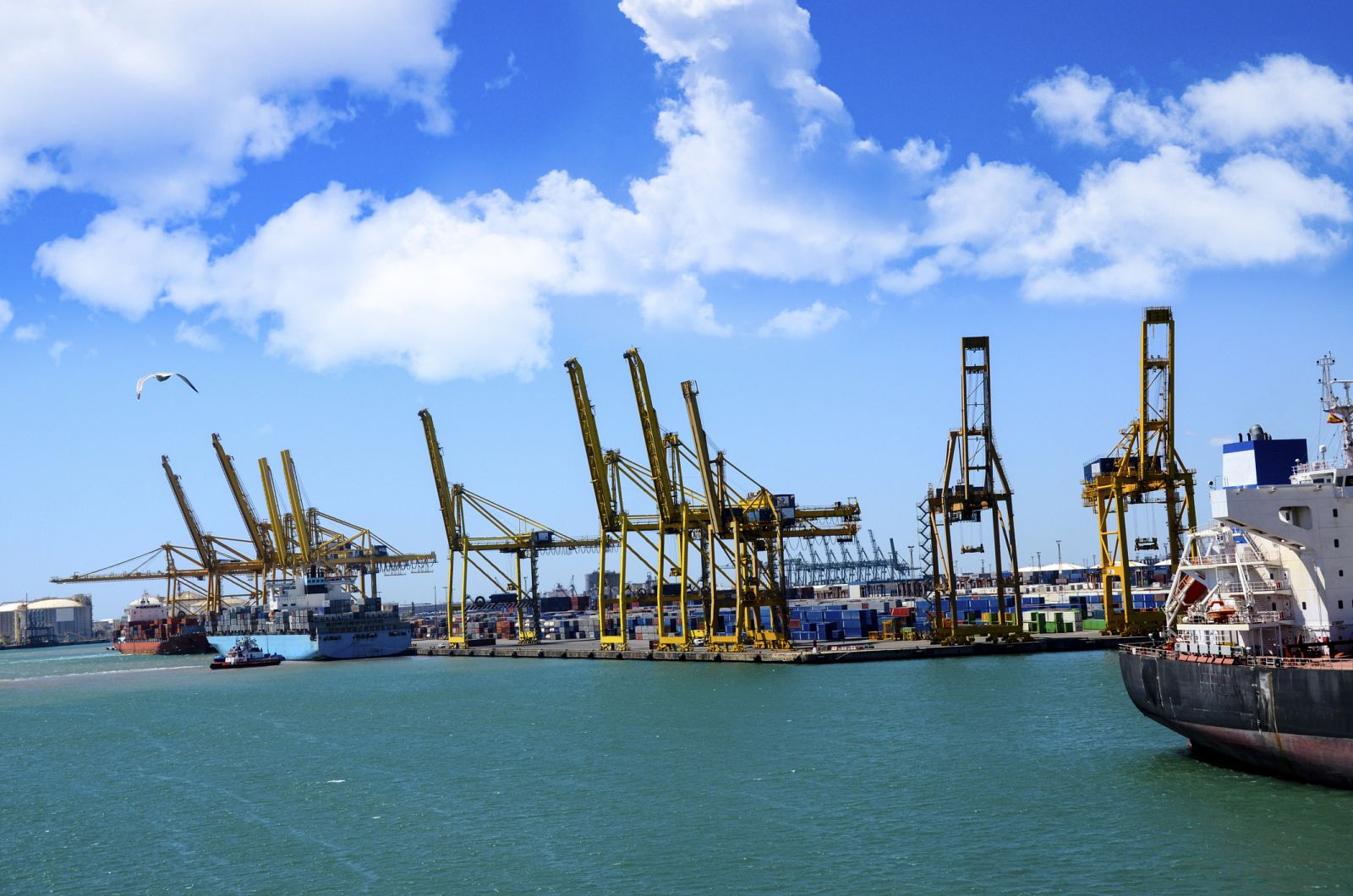 El puerto de Barcelona