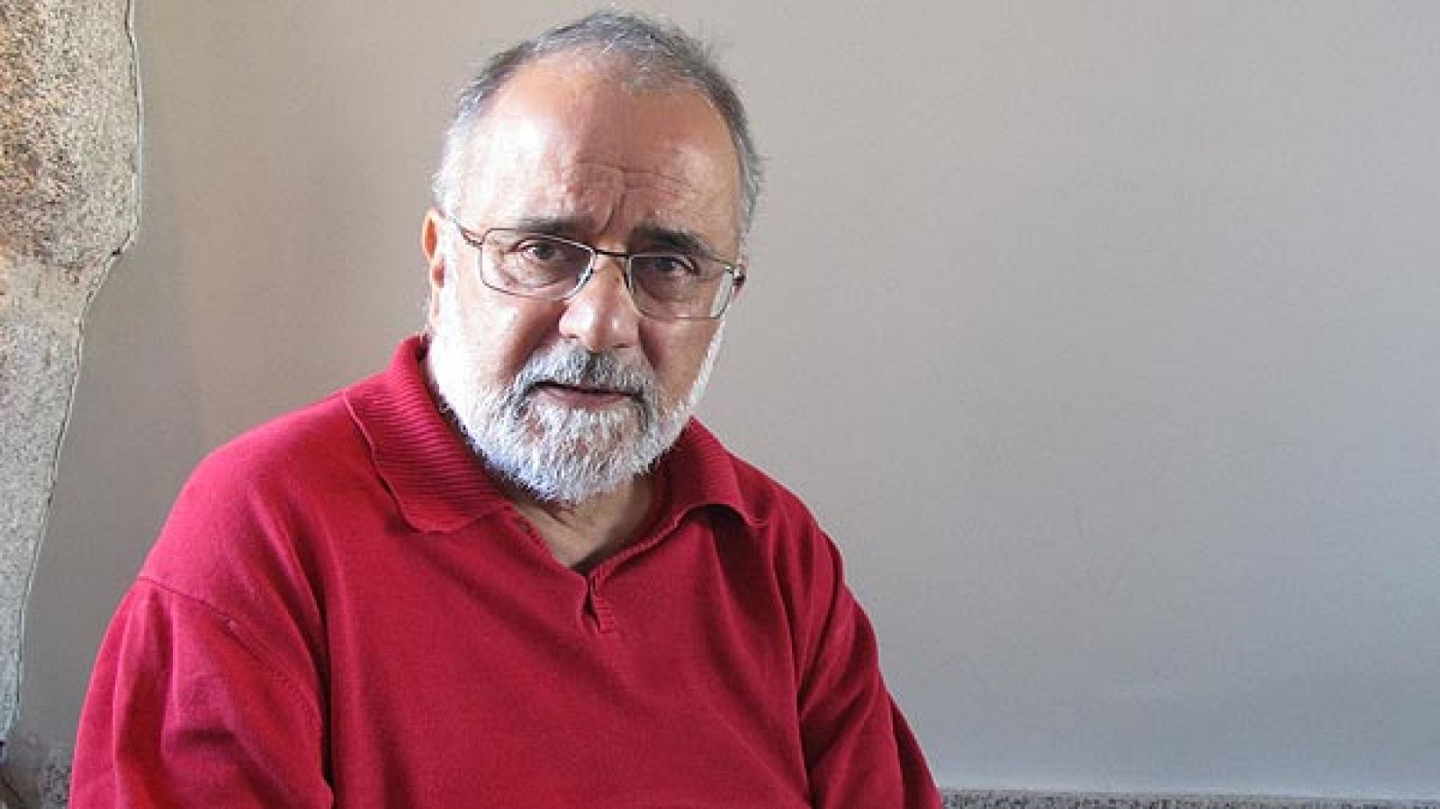 Ahmed Rashid, periodista y escritor paquistaní, durante la entrevista en Madrid