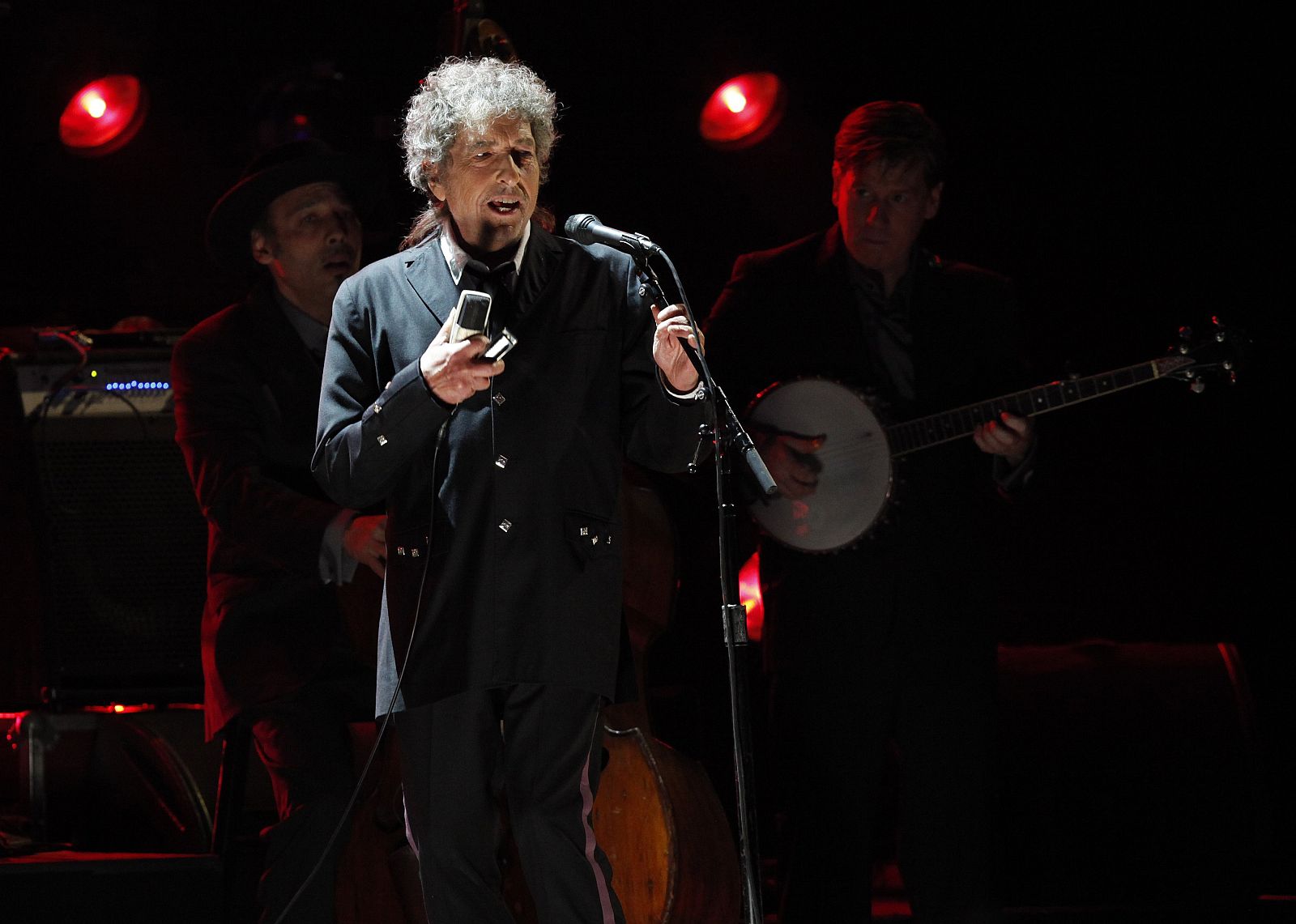 Bob Dylan actúa en un homenaje al director de cine Martin Scorsese en Los Angeles