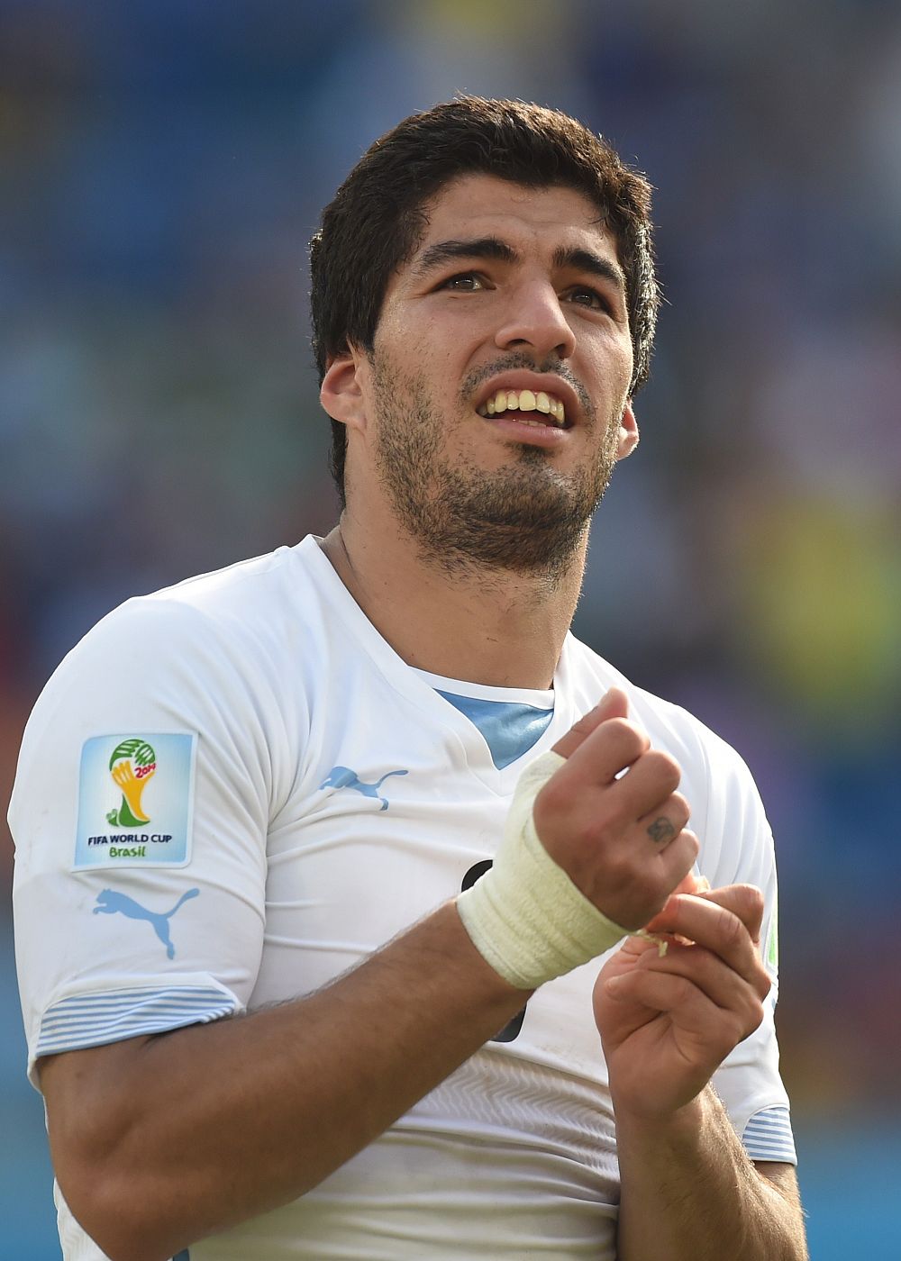 El delantero uruguayo del FC Barcelona Luis Suárez.