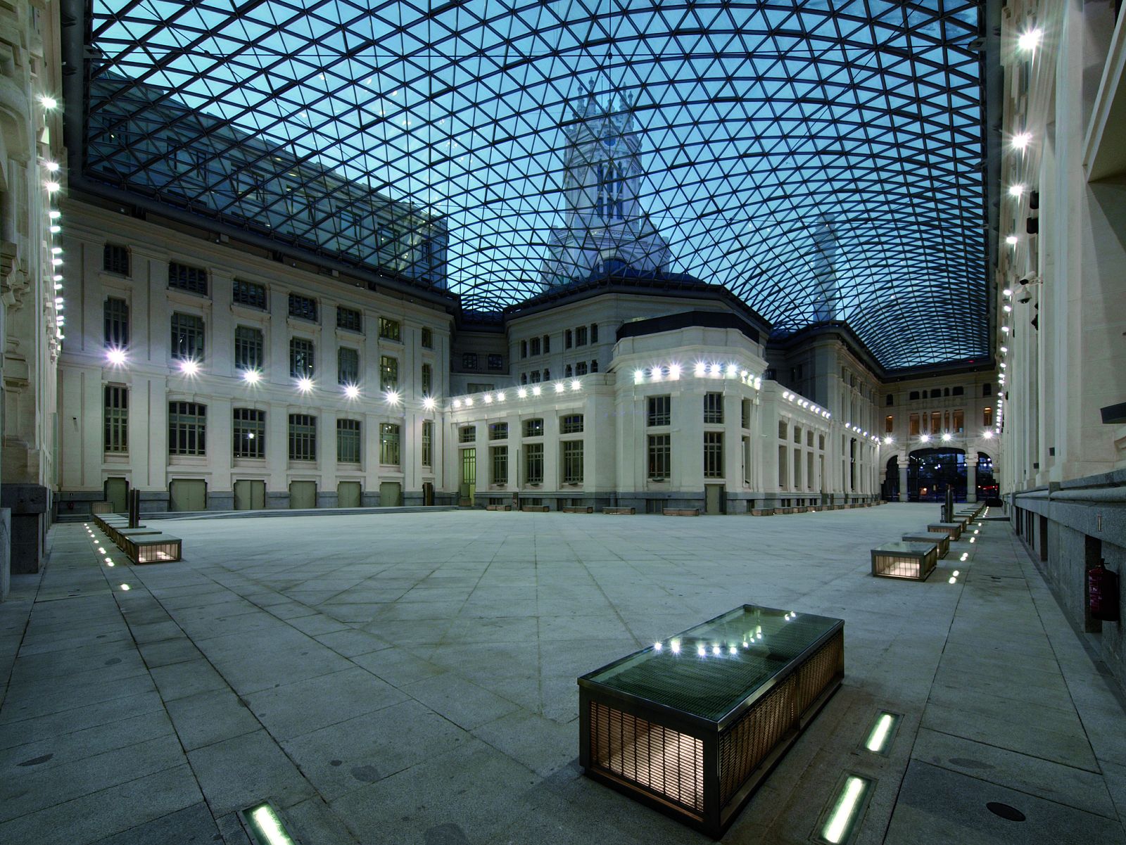 Galería de cristal del Palacio de Cibeles
