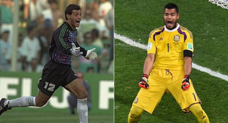 De Goycochea a Romero: 24 años después Argentina vuelve a una final ante Alemania