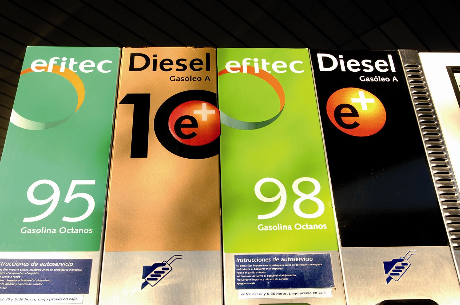 Una estación de servicio