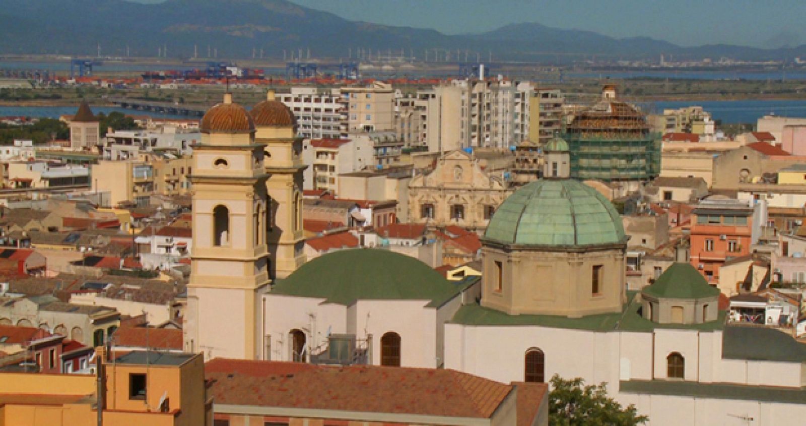 Panorámica de la isla de Cerdeña